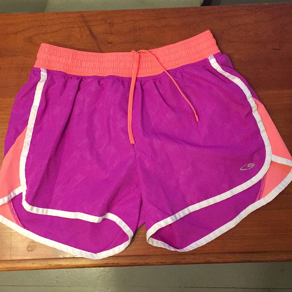 Champion purple running shorts size small